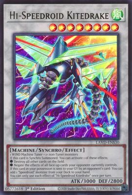 Hi-Speedroid Kitedrake - Legendary Arc-V Decks (LAVD) Ultra Rare