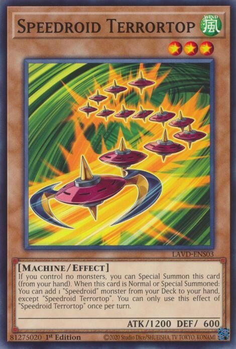 Speedroid Terrortop - Legendary Arc-V Decks (LAVD) Common