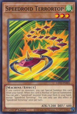 Speedroid Terrortop - Legendary Arc-V Decks (LAVD) Common