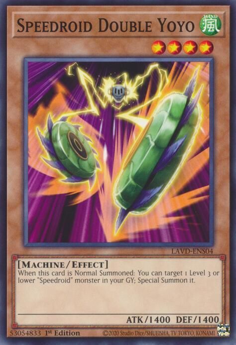 Speedroid Double Yoyo - Legendary Arc-V Decks (LAVD) Common