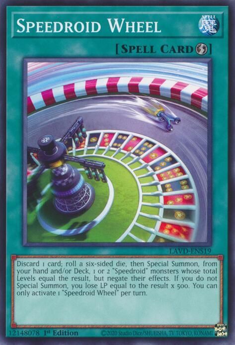 Speedroid Wheel - Legendary Arc-V Decks (LAVD) Common