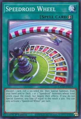 Speedroid Wheel - Legendary Arc-V Decks (LAVD) Common