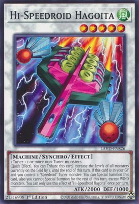 Hi-Speedroid Hagoita - Legendary Arc-V Decks (LAVD) Common