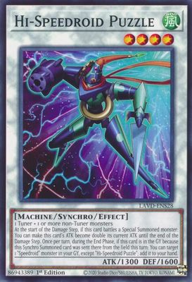 Hi-Speedroid Puzzle - Legendary Arc-V Decks (LAVD) Common