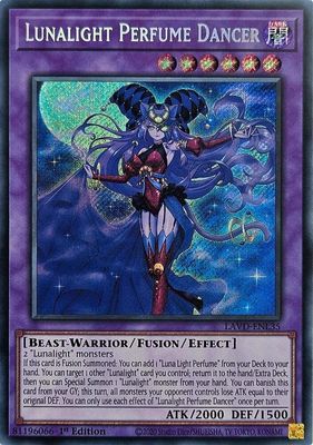 SJF Lunalight Perfume Dancer (Secret Rare) - Legendary Arc-V Decks (LAVD)