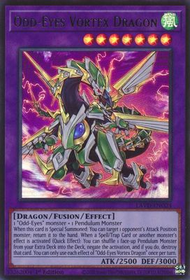 Odd-Eyes Vortex Dragon - Legendary Arc-V Decks (LAVD) Ultra Rare