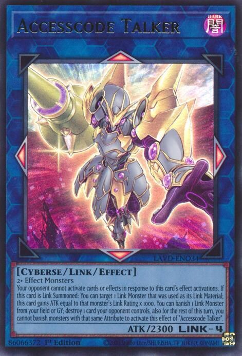 Accesscode Talker - Legendary Arc-V Decks (LAVD) Ultra Rare