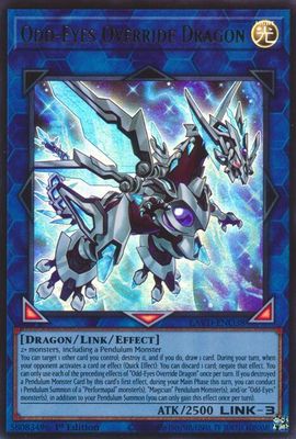 Odd-Eyes Override Dragon - Legendary Arc-V Decks (LAVD) Ultra Rare