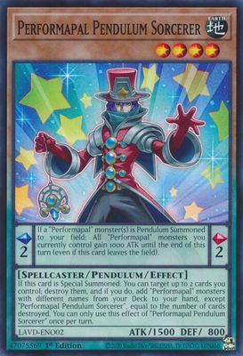 Performapal Pendulum Sorcerer - Legendary Arc-V Decks (LAVD) Common