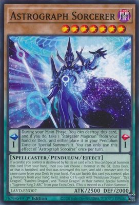 Astrograph Sorcerer - Legendary Arc-V Decks (LAVD) Common