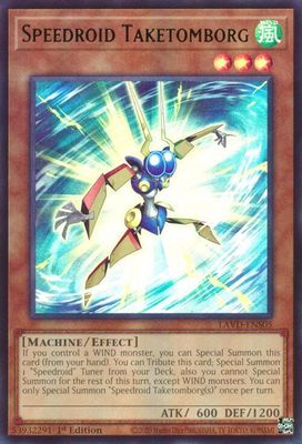 Speedroid Taketomborg (UR) - Legendary Arc-V Decks (LAVD) Ultra Rare