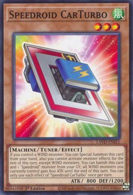 Speedroid CarTurbo - Legendary Arc-V Decks (LAVD) Common