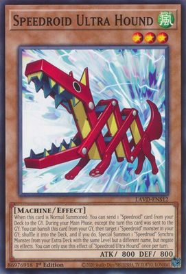 Speedroid Ultra Hound - Legendary Arc-V Decks (LAVD) Common