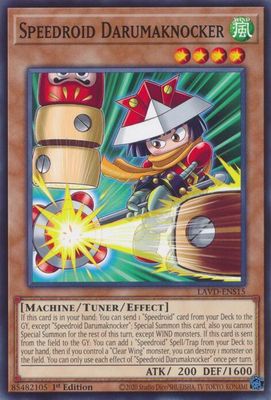 Speedroid Darumaknocker - Legendary Arc-V Decks (LAVD) Common