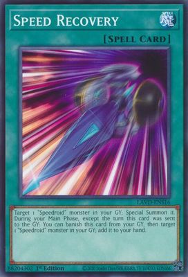 Speed Recovery - Legendary Arc-V Decks (LAVD) Common