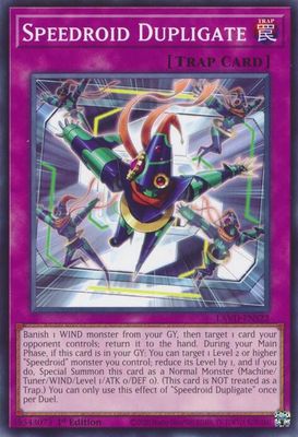 Speedroid Dupligate - Legendary Arc-V Decks (LAVD) Common