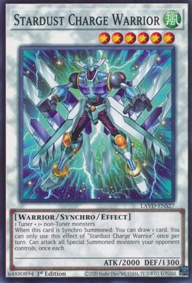 Stardust Charge Warrior - Legendary Arc-V Decks (LAVD) Common