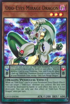 Odd-Eyes Mirage Dragon - Legendary Arc-V Decks (LAVD) Ultra Rare