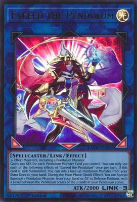 Exceed the Pendulum - Legendary Arc-V Decks (LAVD) Ultra Rare
