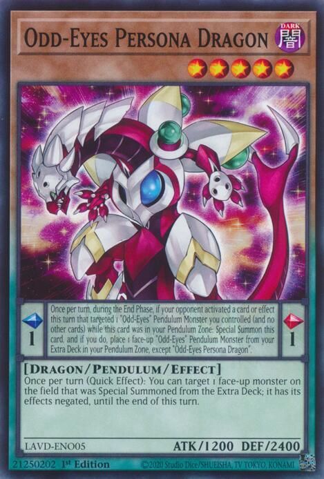 Odd-Eyes Persona Dragon - Legendary Arc-V Decks (LAVD) Common