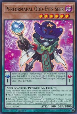Performapal Odd-Eyes Seer - Legendary Arc-V Decks (LAVD) Common