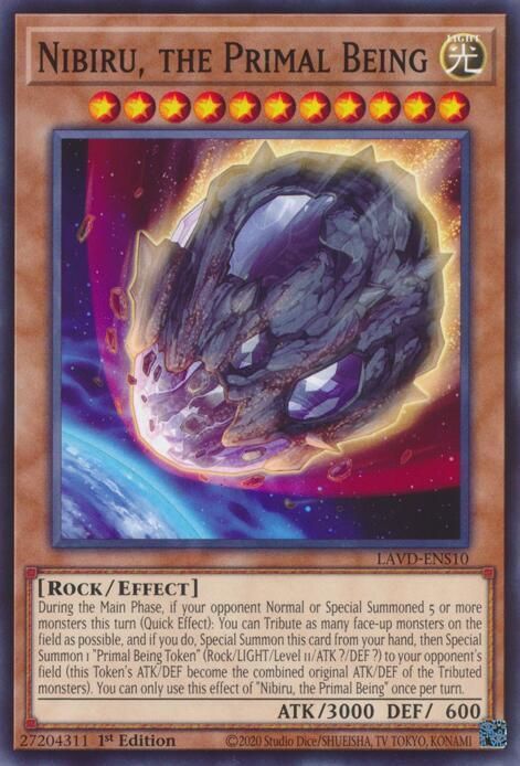 Nibiru, the Primal Being - Legendary Arc-V Decks (LAVD) Common