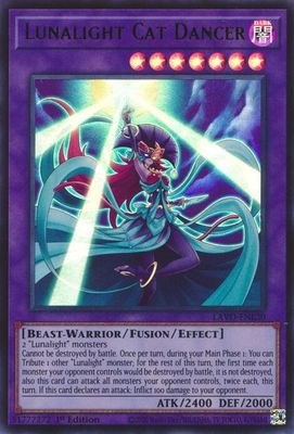 Lunalight Cat Dancer - Legendary Arc-V Decks (LAVD) Ultra Rare