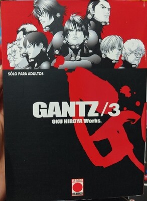 SJ6 Gantz Manga Volumen 3 Espanol Panini