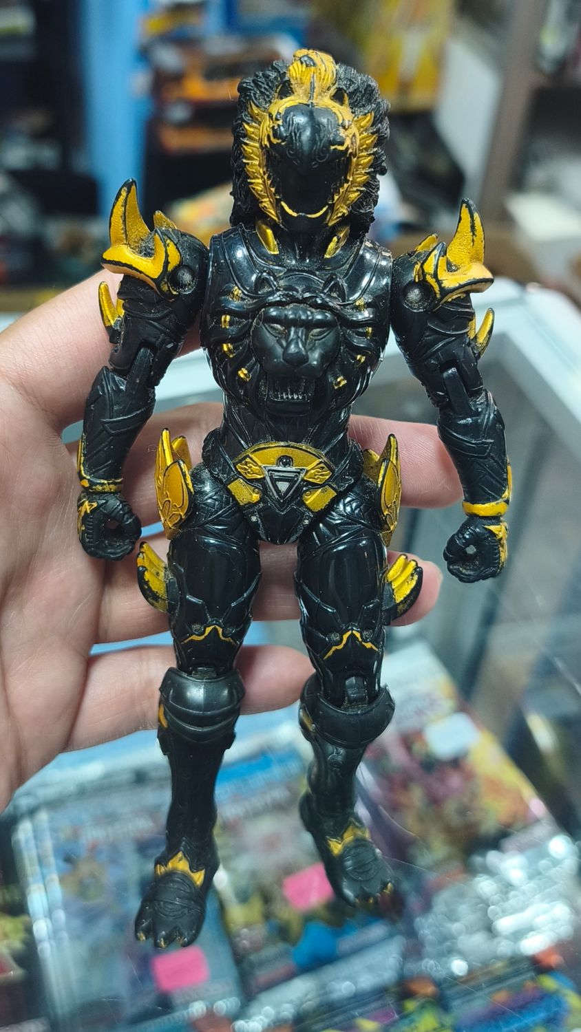 SJ6 Black Lion Figura Power Rangers Rury Black