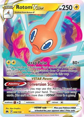 SJF Rotom VSTAR - SWSH: Crown Zenith (CRZ)