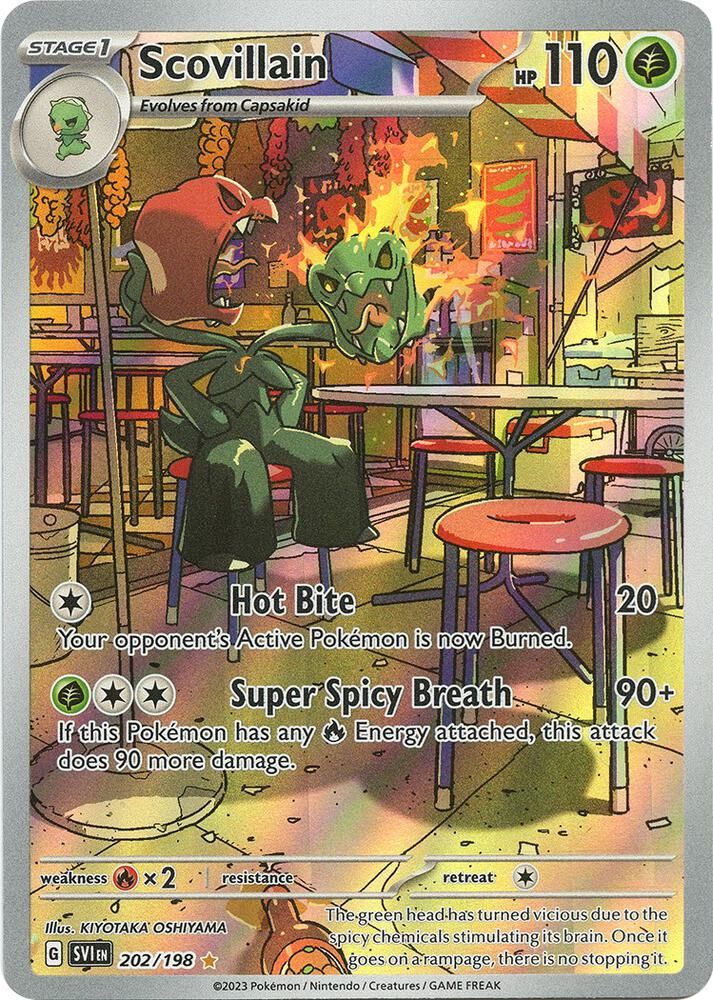 SJF Scovillain - 202/198 - SV01: Scarlet &amp; Violet Base Set (SVI)
