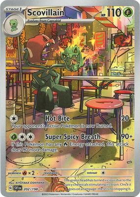 SJF Scovillain - 202/198 - SV01: Scarlet &amp; Violet Base Set (SVI)