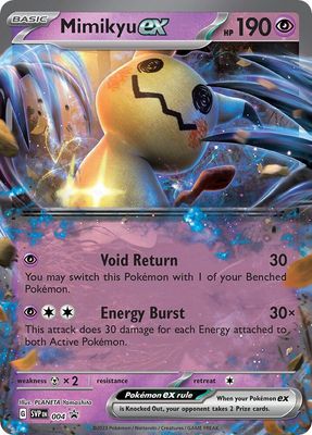 SJF Mimikyu ex - 004 - SV: Scarlet &amp; Violet Promo Cards (SVP)