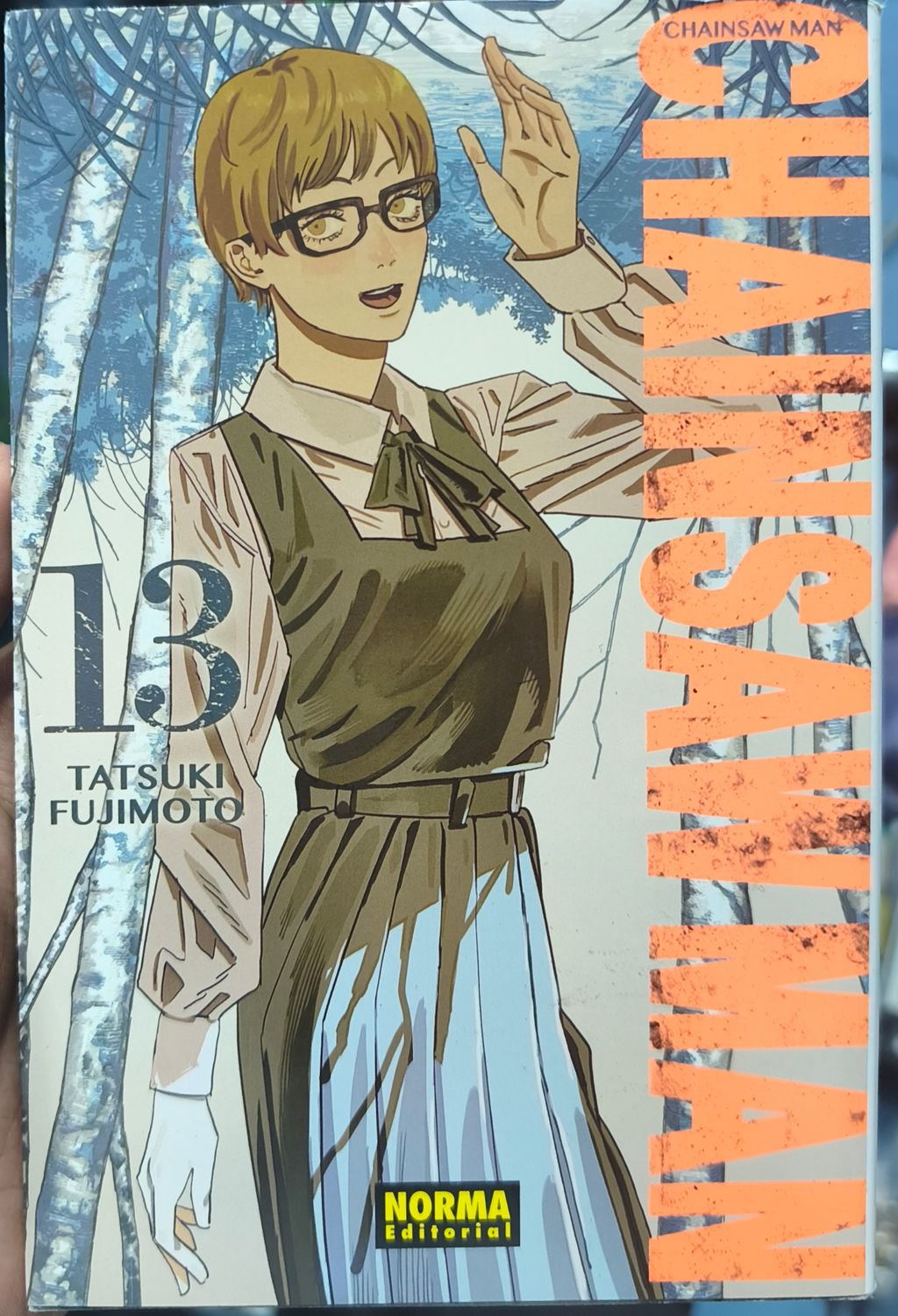 SJ6 Chainsaw Man Manga Volumen 13 Español Norma