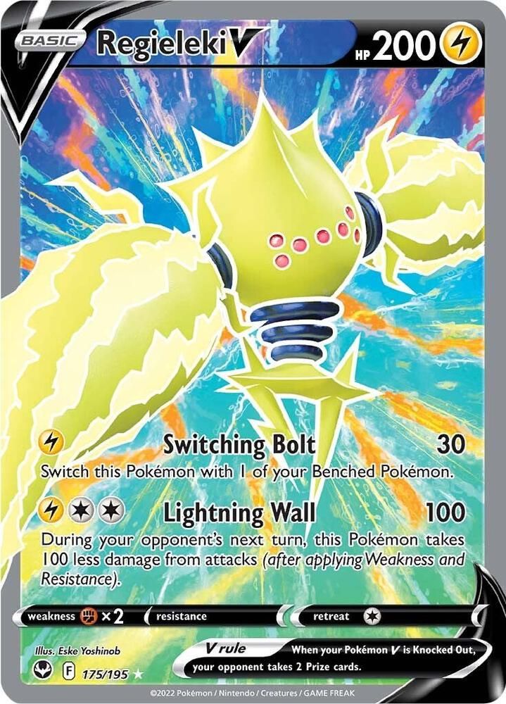 SJF Regieleki V (Full Art) - SWSH12: Silver Tempest (SWSH12)