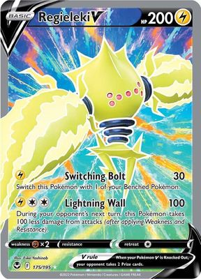 SJF Regieleki V (Full Art) - SWSH12: Silver Tempest (SWSH12)