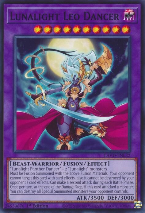 Lunalight Leo Dancer - Legendary Arc-V Decks (LAVD) Common