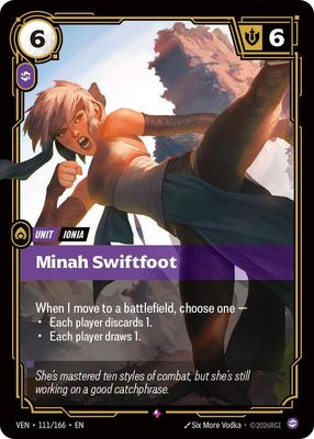Minah Swiftfoot - Vendetta (VEN) Foil