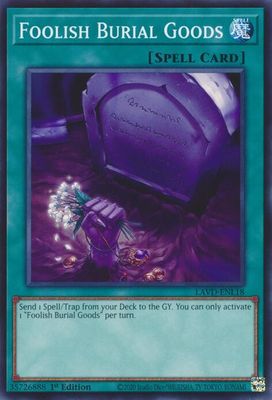 Foolish Burial Goods - Legendary Arc-V Decks (LAVD) Common