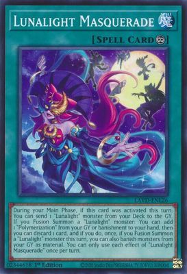 Lunalight Masquerade - Legendary Arc-V Decks (LAVD) Common