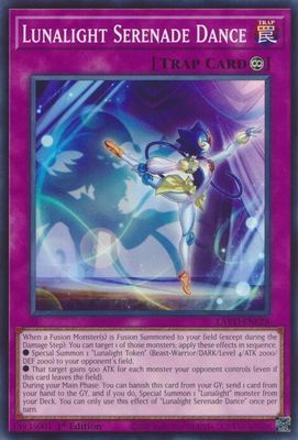 Lunalight Serenade Dance - Legendary Arc-V Decks (LAVD) Common