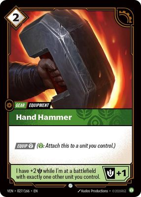 Hand Hammer - Vendetta (VEN) Foil