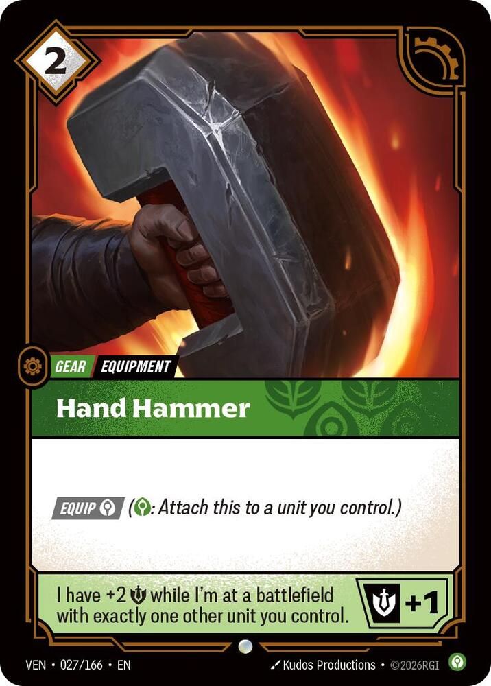 Hand Hammer - Vendetta (VEN)