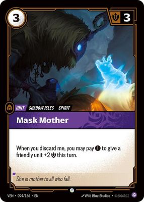 Mask Mother - Vendetta (VEN)