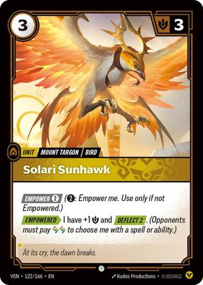 Solari Sunhawk - Vendetta (VEN)