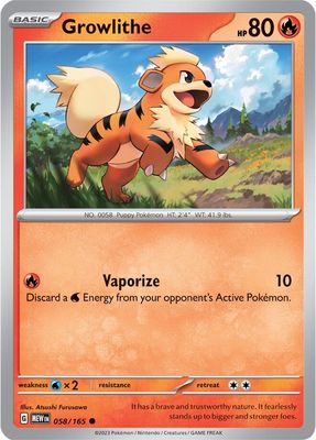 Growlithe - SV: Scarlet &amp; Violet 151