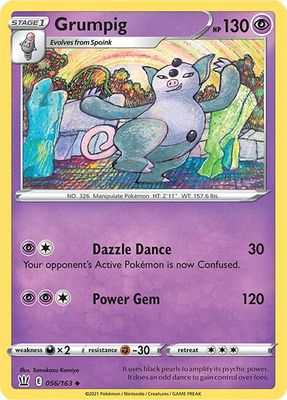 Grumpig - SWSH05: Battle Styles (SWSH05)