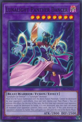 Lunalight Panther Dancer - Legendary Arc-V Decks (LAVD) Common