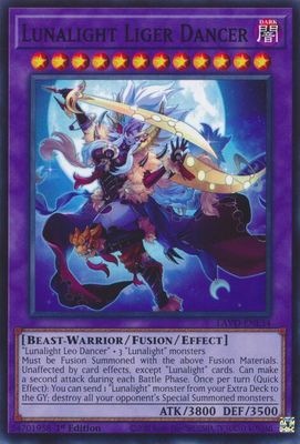 Lunalight Liger Dancer - Legendary Arc-V Decks (LAVD) Common