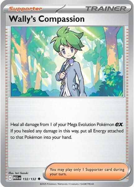 Wally's Compassion - 132/132 - ME01: Mega Evolution (MEG)